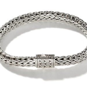 John Hardy Bracelet Solid Silver 925 7.5 Gauge